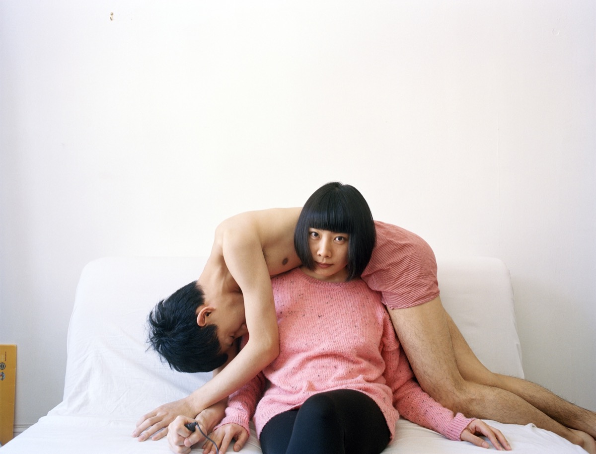 Pixy Liao, Itâ€™s never been easy to carry you, from the Experimental Relationship series, 2013. Courtesy of the artist.